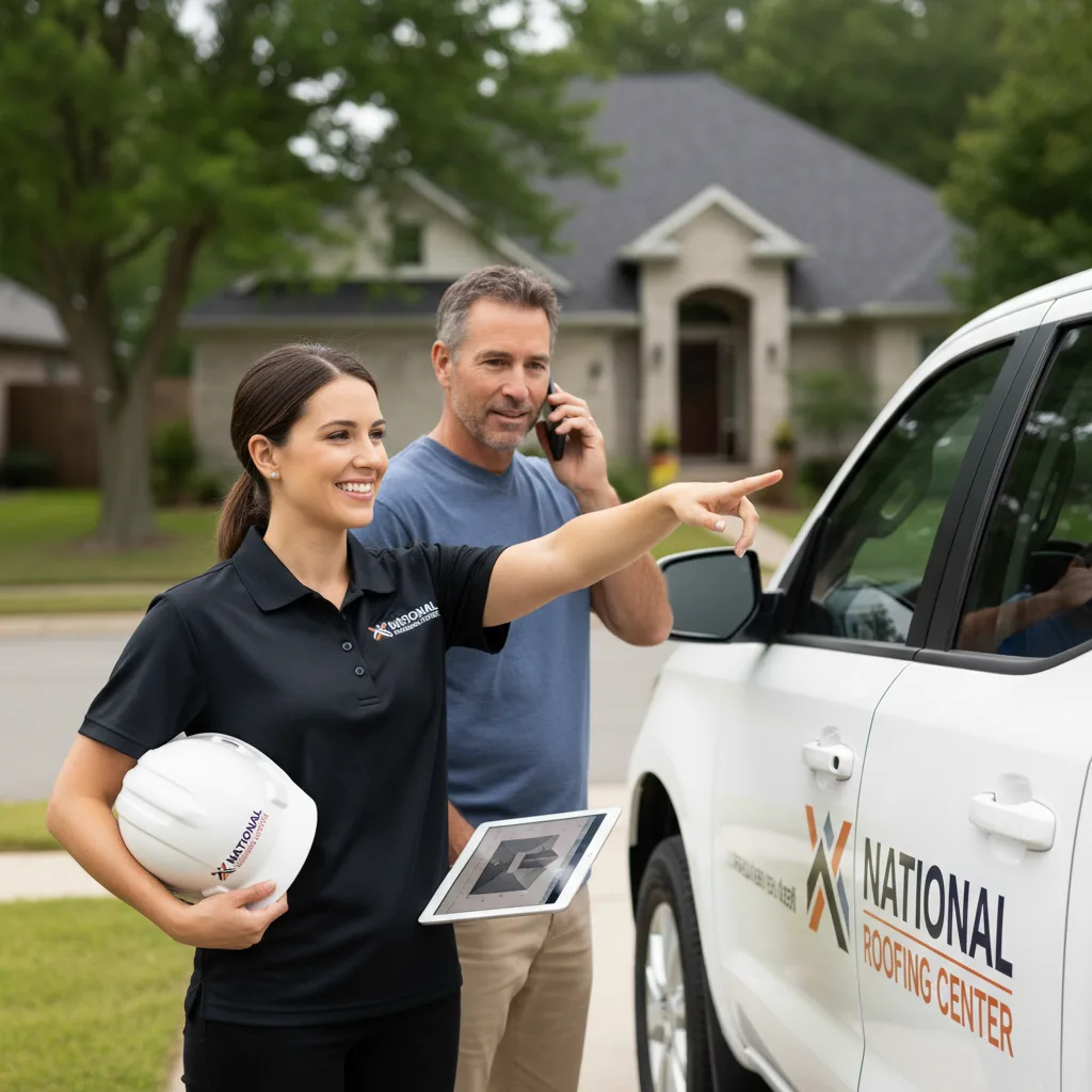 National Roofing Center customer support in Gaston